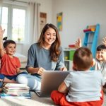 Do babysitters handle online classes for kids?