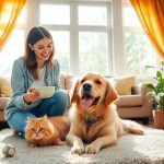 How babysitters handle household pets