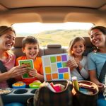 How babysitters prepare for long car rides