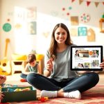 How babysitters promote themselves online