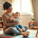 How to handle sick children while babysitting