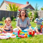 How to manage babysitting for multiple kids